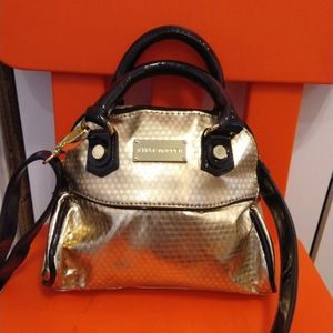 Steve Madden Gold Crossbody Bag